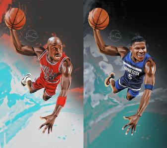 Which basketball player is known as 'Air Jordan'?