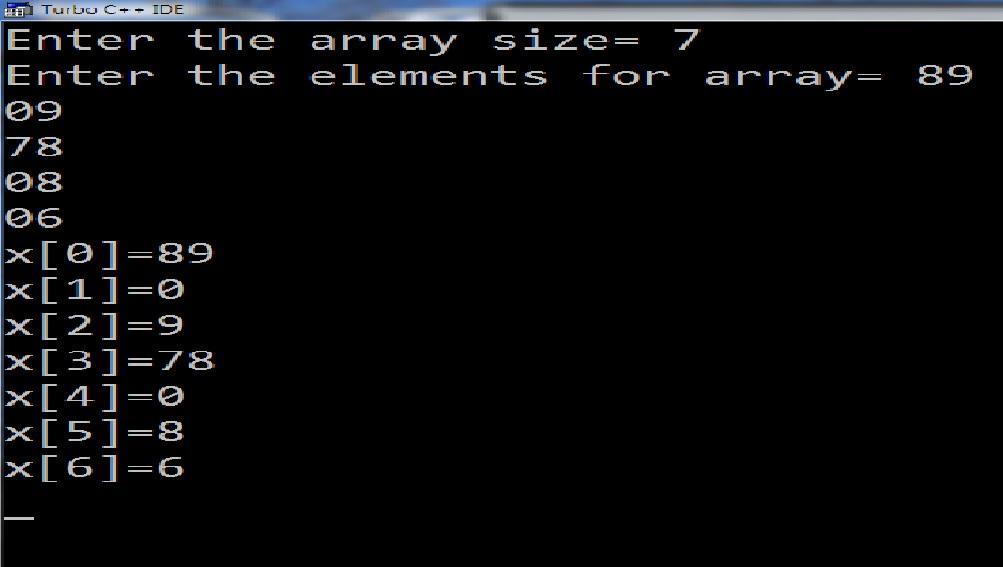 What is the correct way to initialize an array in C++?