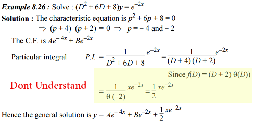 Which method is used to solve homogeneous linear differential equations with constant coefficients?
