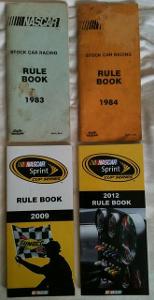 What is the name of the rule book published by NASCAR?
