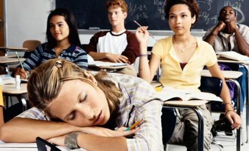 Situation 3.) You didn't get much sleep last night, and end up dozing off a bit in class. A few minutes after you get up, the teacher calls on you to answer. What do you do?