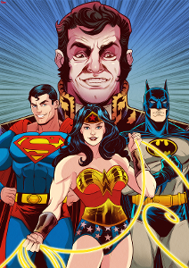 Which Justice League member is Wonder Woman's best friend?