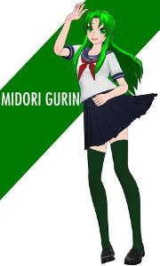 How many hair designs did Midori have?