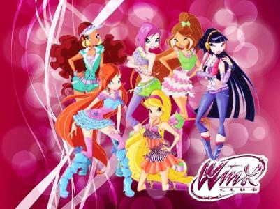 What are the names of the 6 main Winx?