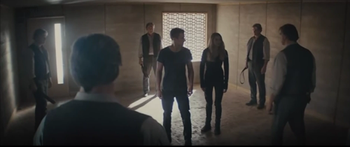 What is Tris doing before following Tobias and finding out his fears?