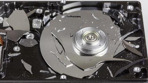 Which technology is used in modern hard disk drives?