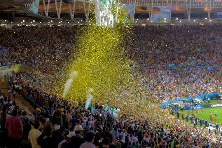 Which stadium hosted the FIFA World Cup final in 2014?