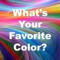 what is your favorite color?
