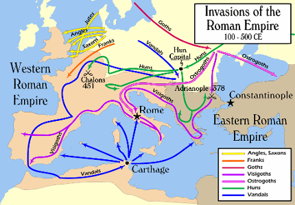 What was the main cause of Rome’s fall?