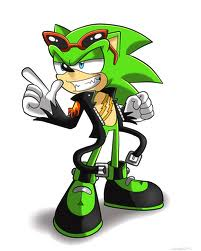 You walk up and close the window. Relief flew throgh you as the cold disapeared. You turned back around to go back to bed. A green hedgehog with three scars along his chest. He pulled on his black leather jacket. You could feel him stare at you even though this sunglasses. A smirk appeard on his face. He took the glasses off you revel bright blue eyes. "Night babe" He said before you blacked out.