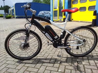 What is the main source of power for electric bikes?