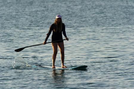 What is the approximate length range of a paddleboard?