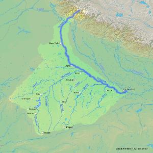 What is the name of the main tributary of the longest river?