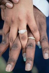 In which country is it traditional to exchange wedding rings on the right hand?