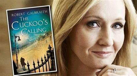 What is the pen name used by Joanne Rowling for the romance novel 'The Cuckoo's Calling'?