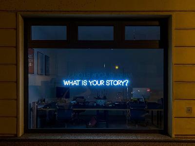 You want to write a story, what do you do?