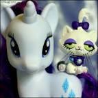 who is rarity`s pet named?