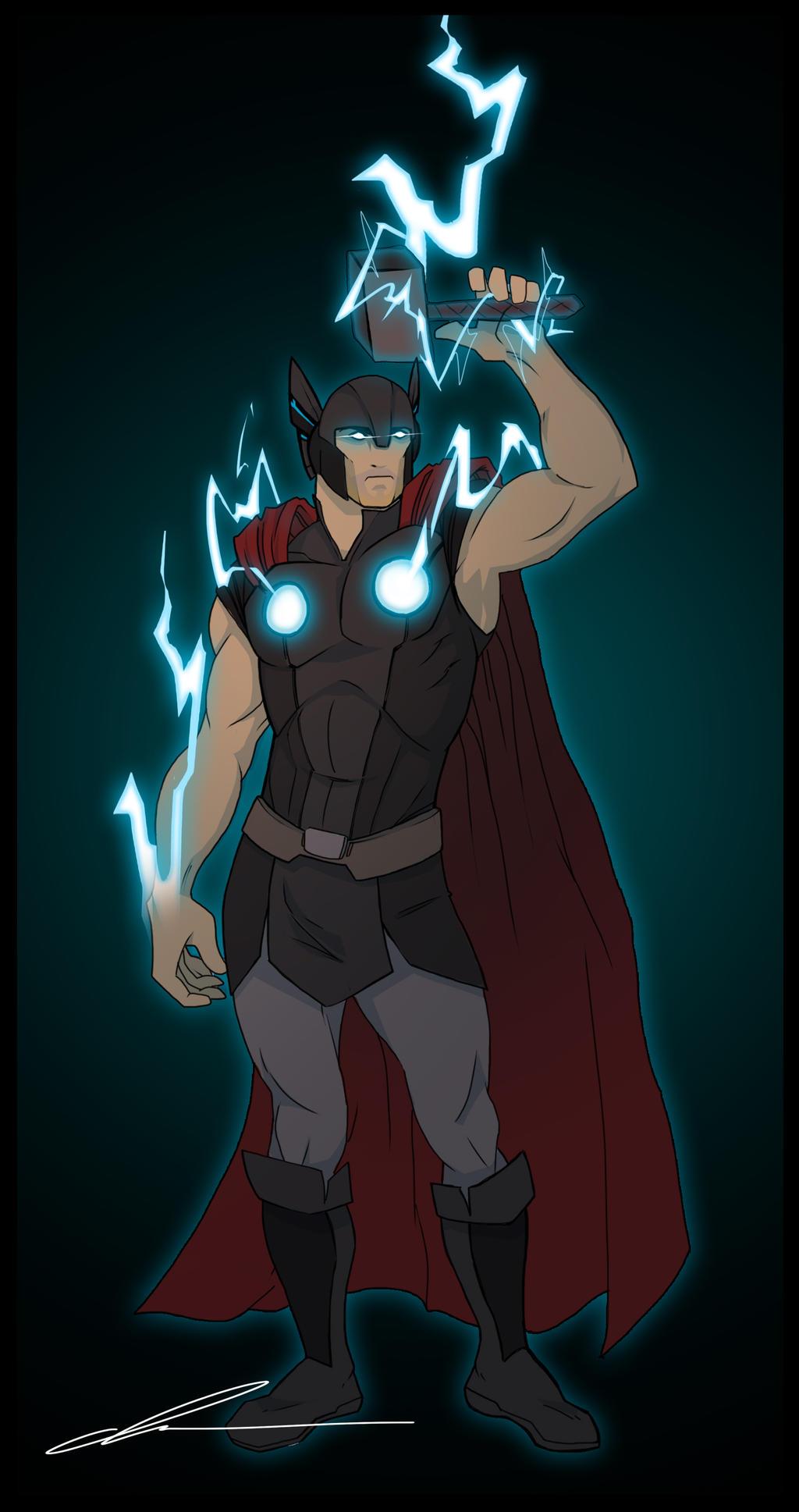 Who is the God of Thunder in the Marvel Universe?