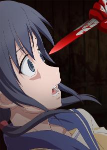 In the vision Ayumi sees through [previous answer]'s eyes, the true murderer of the school is discovered, but who is it?