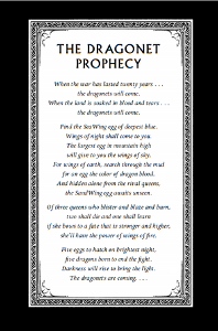 Which of the tribes have a dragonet in the prophecy?