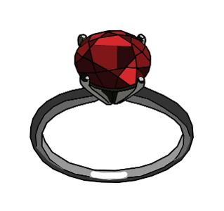 Which red gemstone best resembles you?