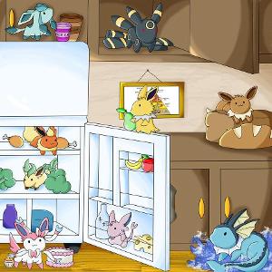 After dinner... You and Eevee washed all the dishes and since there is a lot of pokemon at the guild it took a very long while. "Whew ! We're finally done" Eevee said collapsing on the floor from exhaustion
