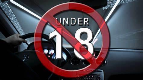 What is the minimum amount of supervised on-road driving experience required by a driver under 18 years of age?