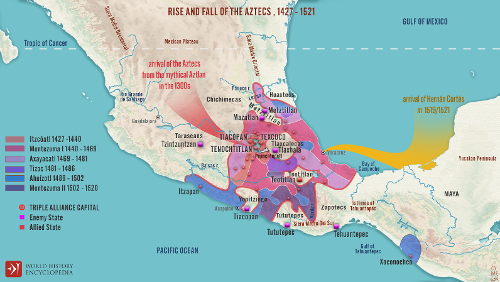 What was the capital city of the Aztec Empire?