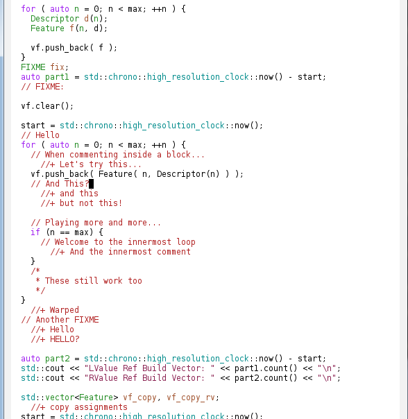 Which of the following is a valid way to comment a single line in C++?