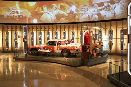 Where is the NASCAR Hall of Fame located?