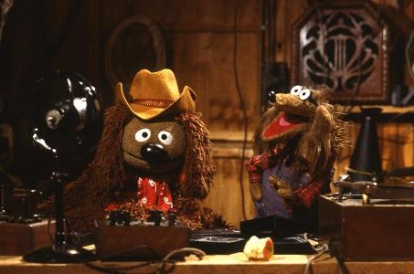 What is Rowlf’s main sketch on the Muppet Show that does NOT involve instruments or singing?