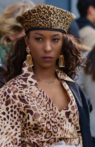 Who started the trend of wearing animal prints in the fashion world?