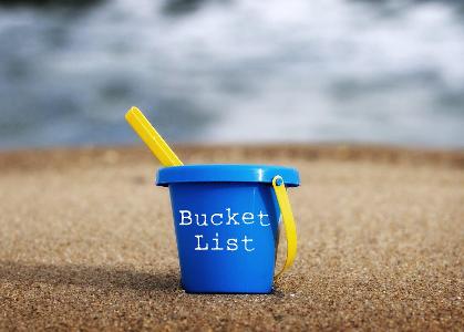 What would you like to have done at the end of your bucket list?