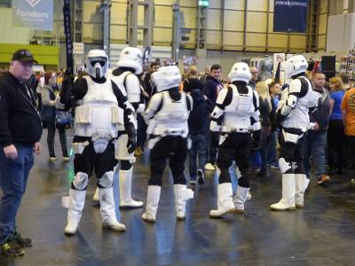 Which comic convention is held annually in the United Kingdom?