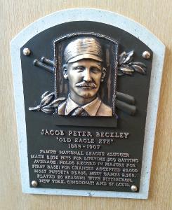 Who was the first player to be inducted into the National Baseball Hall of Fame and Museum?