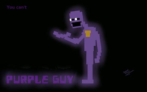 Who is the purple guy?