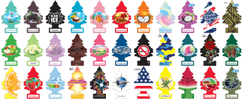 Which Little Trees car freshners released in late 2022/early 2023?