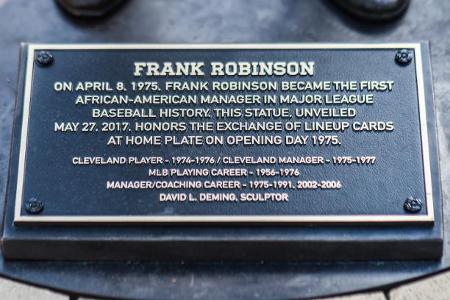 Who was the first African American manager in Major League Baseball?
