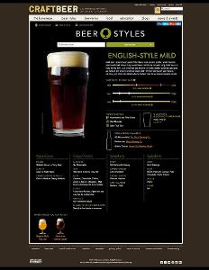 Which beer style is characterized by its dark color and roasted malt flavor?