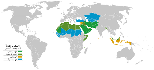 Which Muslim-majority country has a secular constitution?