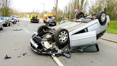What should you do if you witness a collision on the road?