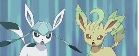 Me: hi everyone! Your probobly here to figure out what the eeveelutions think of you. Let's start! First we need the twins in here. (Leafeon and glaceon)  Leafeon and glaceon: hi! Glaceon: did you shower this morning leaf?! Leafeon: EW! Did YOU shower this morning?! Me: sorry. They're always like this.