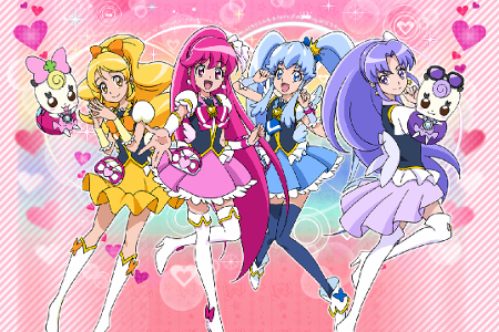Which cure in Fresh Precure was originally from Labyrinth?