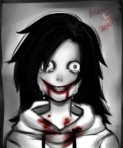 I'm sure you fangirls will love this one! Here is Jeff The Killer! What did he say to his mom?