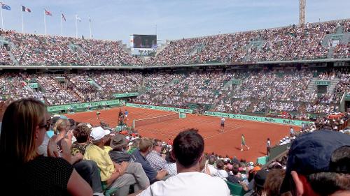 Which Grand Slam tournament is held in Paris, France?