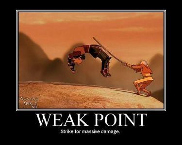 what is your weak point?