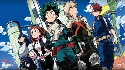 so uh hi guess the anime- you can have another hint which is the year the anime was created oh also the main character (mc) - this will be easy for you now  this anime was made in 2016 mc: Midoriya  feel free to look them up cuz why not