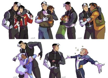 What Voltron Ship Appeals to you Most? (I really only put popular ships, not all of them, so if you do not see yours, simply just click a random one or 'other')
