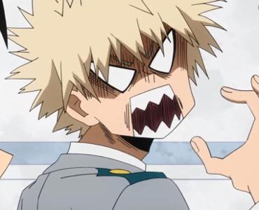 If bakugo is mad at you what would you do