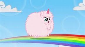 when in the show do you see a wonderful magical pink fluffy unicorn?
